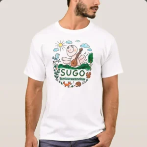 Színes angyalkás felnőtt póló