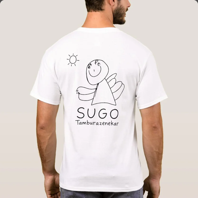 Csokornyakkendős felnőtt póló - Image 2